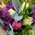 kytice lokální květiny slowflowers duben ústí nad labem