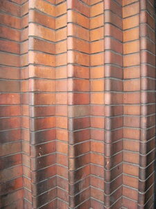 obklad u vchodu do polikliniky Masarykova ulice Ústí nad Labem